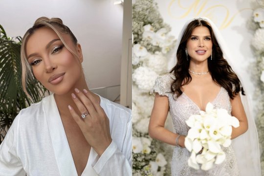 Lora și Monica Bîrlădeanu, schimb de replici pe internet! Ce și-au spus cele două, după ce s-au căsătorit în aceeași zi: ''Ca de la mireasă la mireasă''