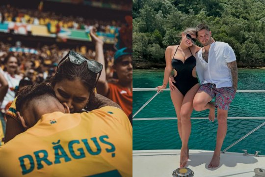 Vanessa, soția lui Denis Drăguș, mesaj emoționant pentru fotbalist. Ce i-a transmis tânăra atacantului, după ce a înscris golul decisiv în meciul Lituania - România