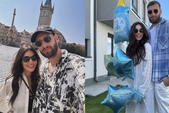 Cine este și cum arată Simona, soția lui Lukas Zima. Blondina i-a dăruit un copil portarului ceh de la FCSB