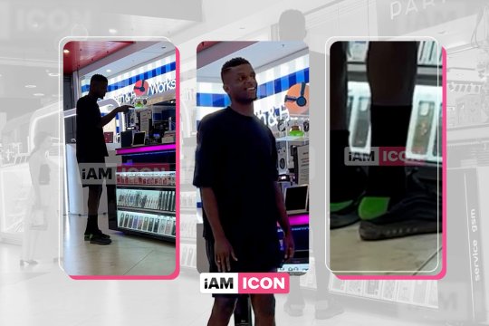 Starul francez de la Dinamo o "arde" românește, ca pe ulițele sătești. Cum a fost surprins Eddy Gnahore în mall, n-ai să mai pomenești!