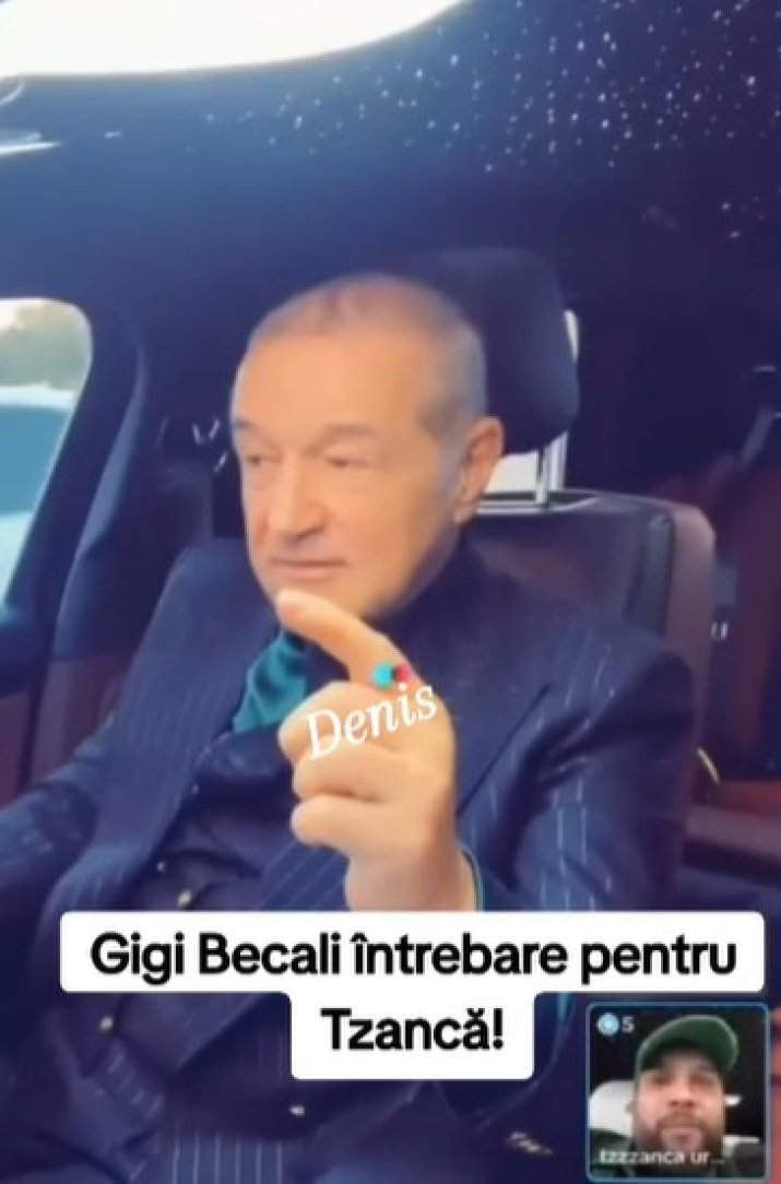 Tzancă Uraganu și Gigi Becali au avut o discuție pe TikTok