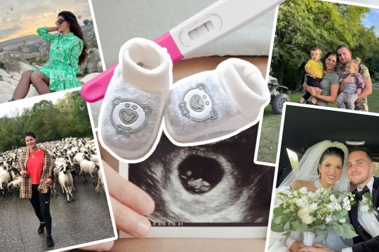 Geta Sterp, ultimele zile înainte să nască. Ce a pus-o pe sora sa, Ileana, să facă: ”Nu puteam să merg așa la spital...”