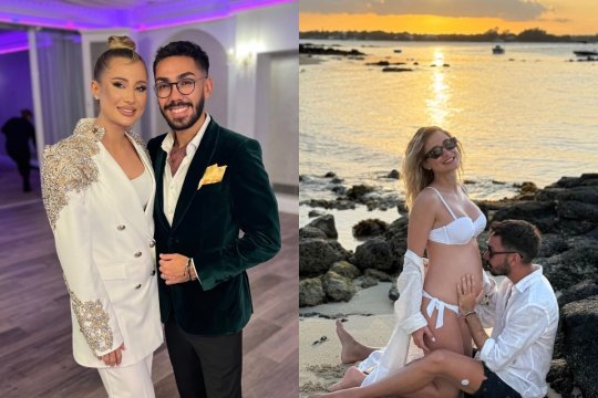 Claudia Puican este însărcinată! Artista îl va face pe Armin Nicoară tată pentru prima oară
