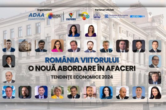 COMUNICAT DE PRESĂ. România Viitorului – O nouă abordare în afaceri. Tendințe economice 2024