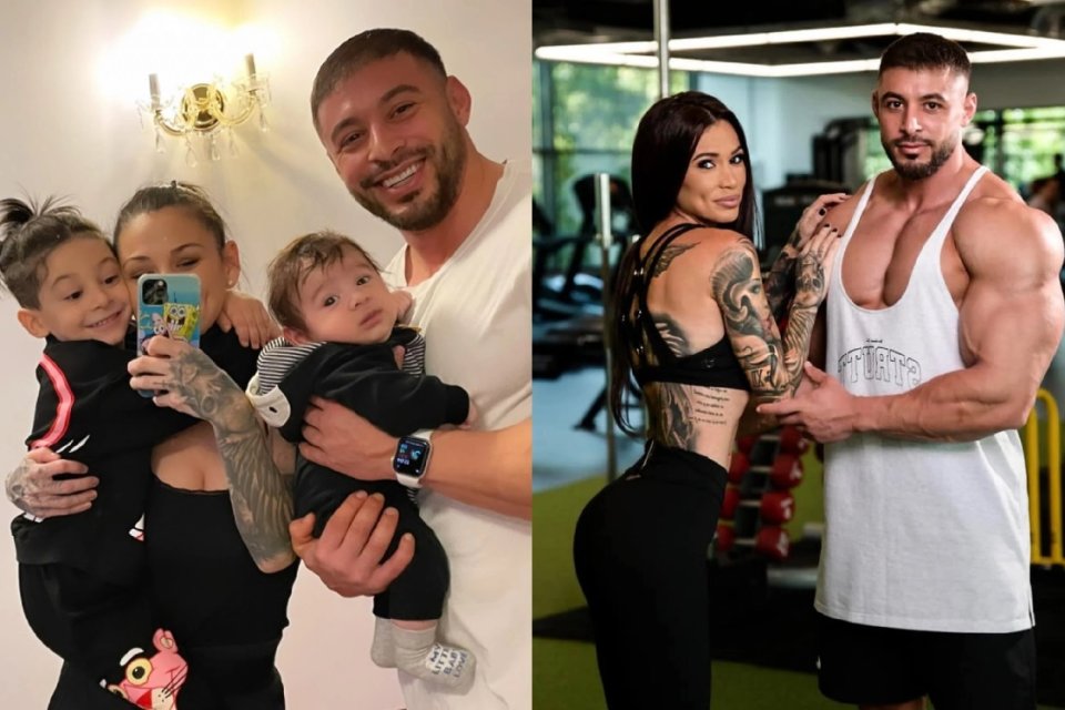 Roxana Vancea și soțul ei, Dragoș