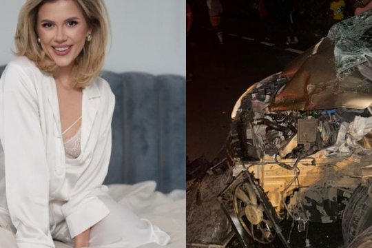 Emily Burghelea, implicată într-un grav accident rutier! Criticată dur pentru expunerea în online