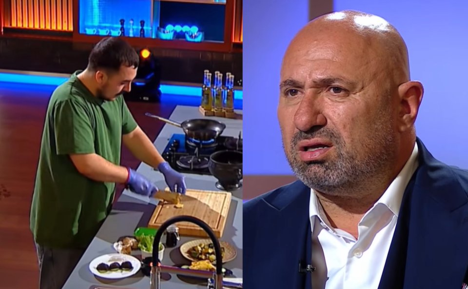 Petre Catana si Catalin Scarlatescu la MasterChef