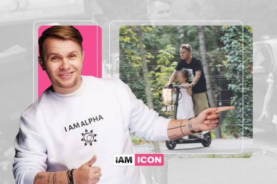 Codin Maticiuc a dat bolizii de lux pe trotineta electrică. Influencerul și-a scos fiica la plimbare pe Nordului, dar a uitat regulile de circulație