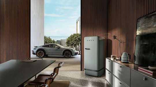Porsche x Smeg: Eleganța care trece din garaj în bucătărie