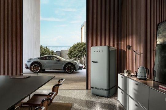 Porsche x Smeg: Eleganța care trece din garaj în bucătărie