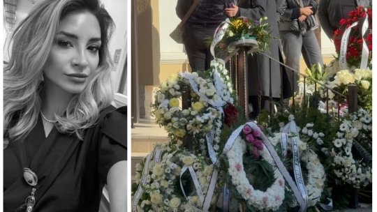 Primele imagini de la înmormântarea Ștefaniei Szabo! Mama medicului, doborâtă de durere la cimitir
