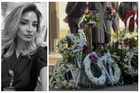 Primele imagini de la înmormântarea Ștefaniei Szabo! Mama medicului, doborâtă de durere la cimitir