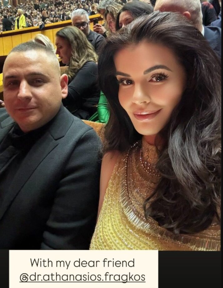 Monica Gabor și dr. Athanasios Fragkos