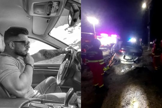 Ce a apărut acum la locul accidentului unde a murit Andrei Perneș. Lumea s-a revoltat la 6 zile de la înmormântare