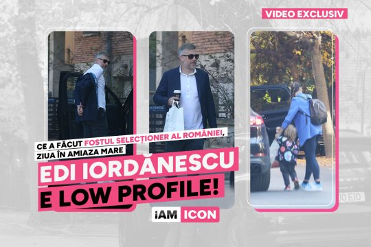 Edi Iordănescu e low profile! Ce a făcut fostul selecționer al României, ziua în amiaza mare