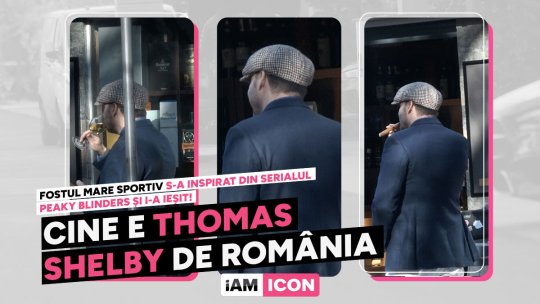 Cine e Thomas Shelby de România. Fostul mare sportiv s-a inspirat din serialul Peaky Blinders și i-a ieșit!