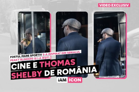 Cine e Thomas Shelby de România. Fostul mare sportiv s-a inspirat din serialul Peaky Blinders și i-a ieșit!