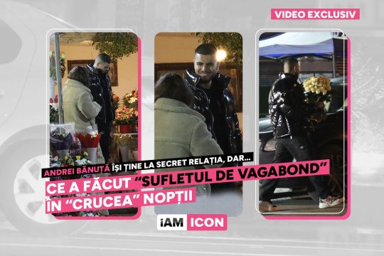 Andrei Bănuță își ține la secret relația, dar… Ce a făcut “sufletul de vagabond” în “crucea” nopții