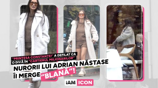 Nurorii lui Adrian Năstase îi merge “blană”! "Prințesa Constanței” a defilat ca o divă în "cartierul milionarilor”