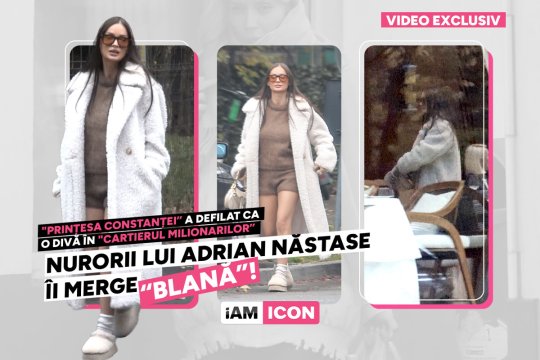 Nurorii lui Adrian Năstase îi merge “blană”! "Prințesa Constanței” a defilat ca o divă în "cartierul milionarilor”