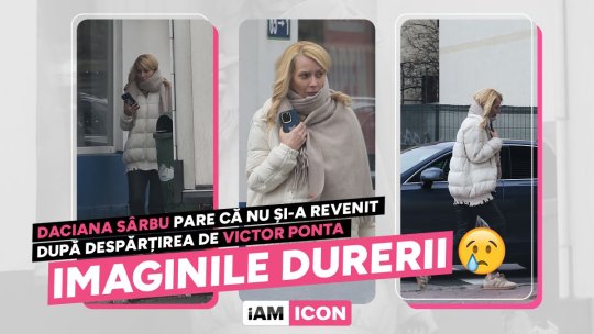 Imaginile durerii 😔 Daciana Sârbu pare că nu și-a revenit după despărțirea de Victor Ponta