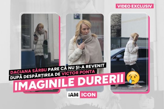Imaginile durerii 😔 Daciana Sârbu pare că nu și-a revenit după despărțirea de Victor Ponta