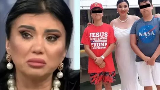Adriana Bahmuțeanu a fost chemată în istanță de copiii ei: ”Îmi place, că îi mai văd la tribunal”