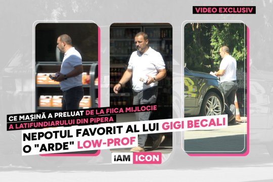 Nepotul favorit al lui Gigi Becali o "arde" low-profile! Ce mașină a preluat de la fiica mijlocie a latifundiarului din Pipera