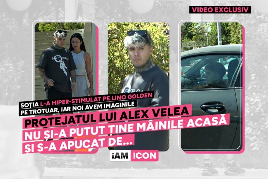 Soția l-a hiper-stimulat pe Lino Golden pe trotuar, iar noi avem imaginile! Protejatul lui Alex Velea nu și-a putut ține mâinile acasă și s-a apucat de...