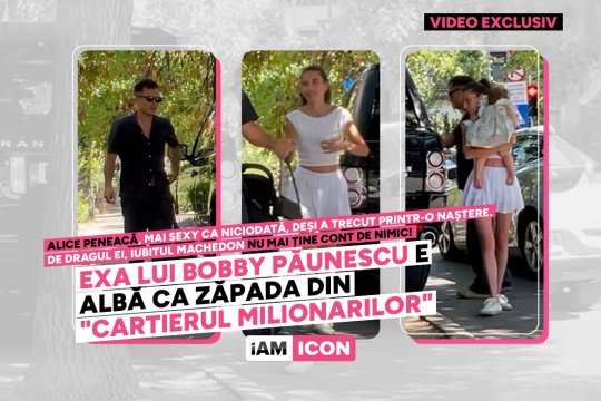 Exa lui Bobby Păunescu e Albă ca Zăpada din "cartierul milionarilor". Alice Peneacă, mai sexy ca niciodată, deși a trecut printr-o naștere. De dragul ei, iubitul machedon nu mai ține cont de nimic!