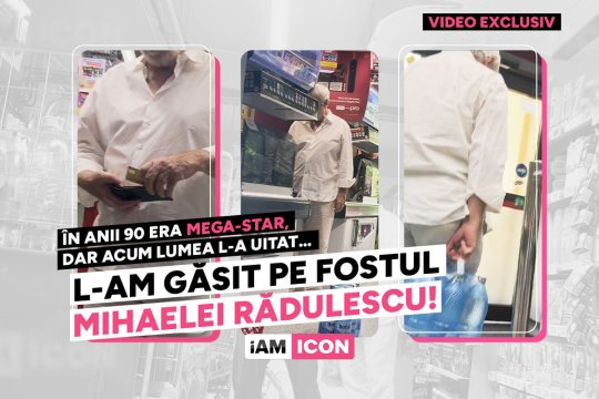 L-am găsit pe fostul Mihaelei Rădulescu! În anii '90 era mega-star, dar acum lumea l-a uitat…