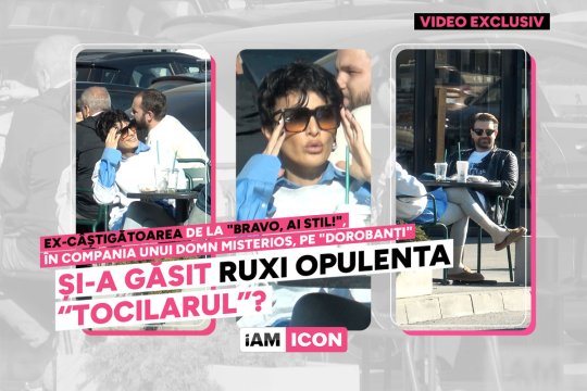 Și-a găsit Ruxi Opulenta “tocilarul”? Ex-câștigătoarea de la "Bravo, ai stil!", în compania unui domn misterios, pe "Dorobanți"
