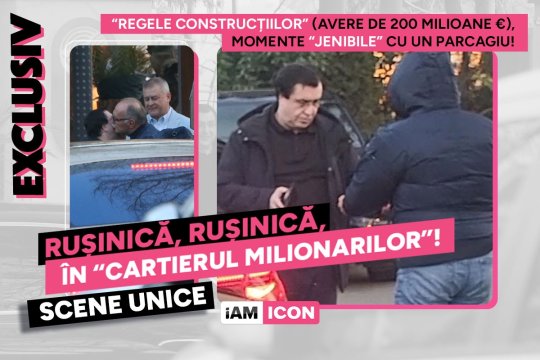 “Regele construcțiilor” (avere de 200 milioane Є), momente “jenibile ”cu un parcagiu! Rușinică, rușinică, în “cartierul milionarilor”!
