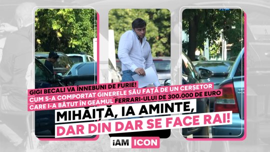 Mihăiță, ia aminte, dar din dar se face rai! Gigi Becali va înnebuni de furie! Cum s-a comportat ginerele său față de un cerșetor care i-a bătut în geamul Ferrari-ului de 300.000 de euro
