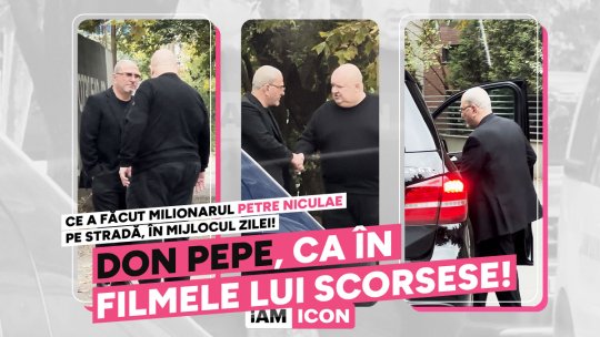 Don Pepe, ca în filmele lui Scorsese! Ce a făcut milionarul Petre Niculae pe stradă, în mijlocul zilei!