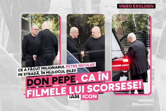 Don Pepe, ca în filmele lui Scorsese! Ce a făcut milionarul Petre Niculae pe stradă, în mijlocul zilei!