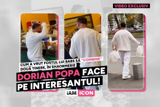 Dorian Popa face pe interesantul! 😂 Cum a vrut fostul lui Babs să “combine” două tinere, în shaormerie