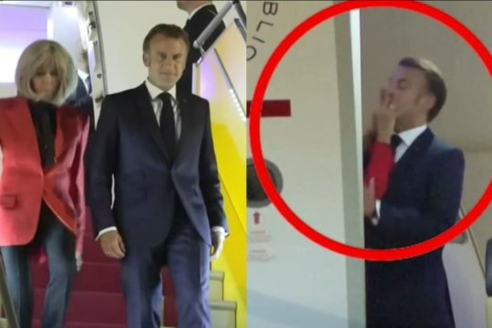 Un martor a explicat ce s-a întâmplat între Emmanuel și Brigitte Macron, înainte ca președintele Franței să fie lovit