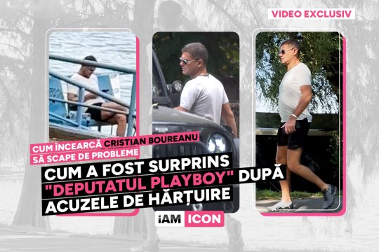 Cum încearcă Cristian Boureanu să scape de probleme. Cum a fost surprins "Deputatul Playboy" după acuzele de hărțuire