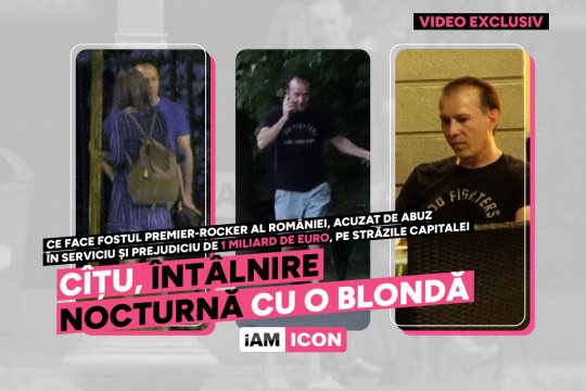 Florin Cîțu, întâlnire nocturnă cu o blondă. Ce face fostul premier-rocker al României, acuzat de abuz în serviciu și prejudiciu de 1 miliard de euro, pe străzile Capitalei