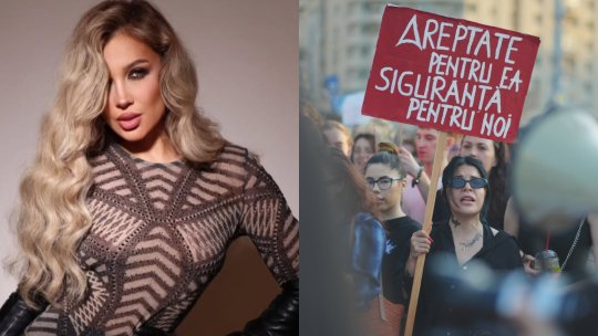 Lora, în lacrimi la protestul pentru Teodora Marcu: „Trebuie să fim văzute, trebuie să fim auzite”