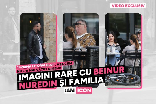 ”Spaima litoralului”, așa cum nu l-a mai văzut nimeni! Imagini rare cu Beinur Nuredin și familia