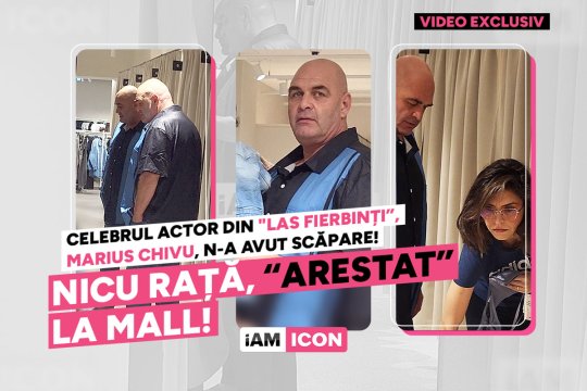 Nicu Rață, “arestat” la mall! Celebrul actor din "Las Fierbinți”, Marius Chivu, n-a avut scăpare!