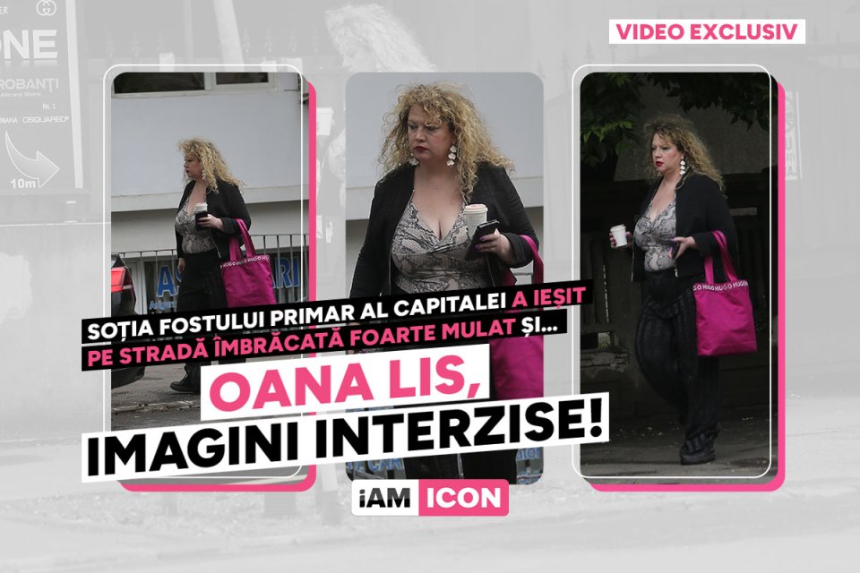 Oana Lis, în ipostaze interzise