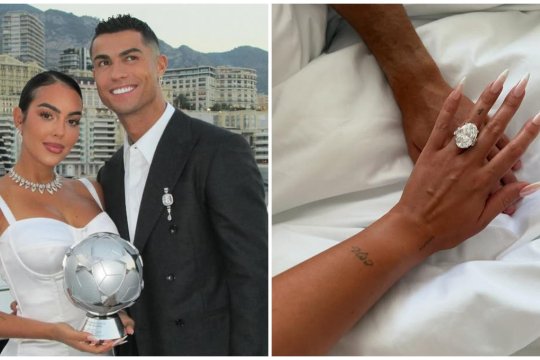 Cât a plătit Cristiano Ronaldo pe inelul de logodnă oferit Georginei Rodriguez. Fotbalistul nu s-a uitat la bani