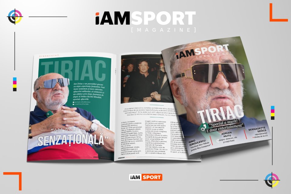 I AM SPORT Magazine - primul număr apare în septembrie 2025