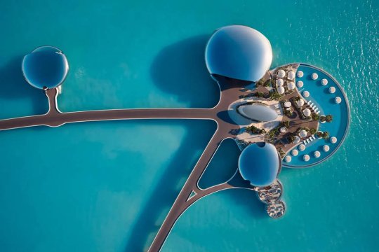 Reflecții de lux pe apă. Shebara Resort, inovație futuristă în ospitalitatea globală