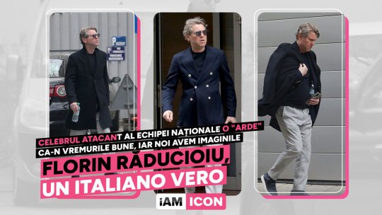 Florin Răducioiu, un italiano vero! Celebrul ex-atacant al echipei naționale o "arde" ca-n vremurile bune, iar noi avem imaginile