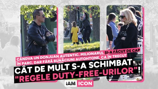 Cât de mult s-a schimbat "regele duty-free-urilor"! Cândva un donjuan autentic, milionarul și-a făcut de cap în parc, dar fără bunăciuni autohtone, ca în trecut