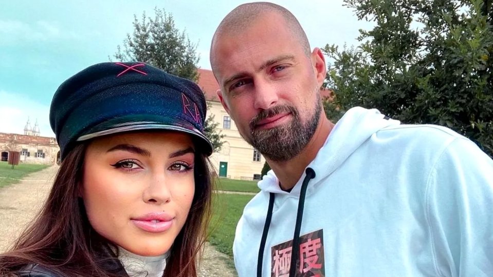 Gabi Tamaș alături de soția lui, Ioana